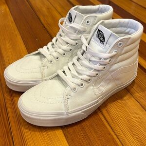 Vans white high tops
